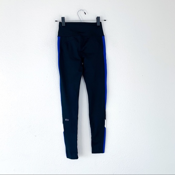 Splits59 Venice Legging in Black Royal & Off White - Picture 6 of 11